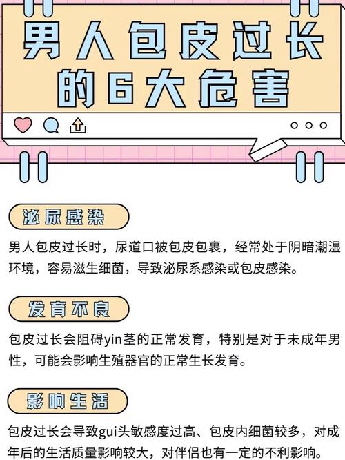 包皮过长有什么影响？别慌！这5个意想不到的危害现在知道还不晚！