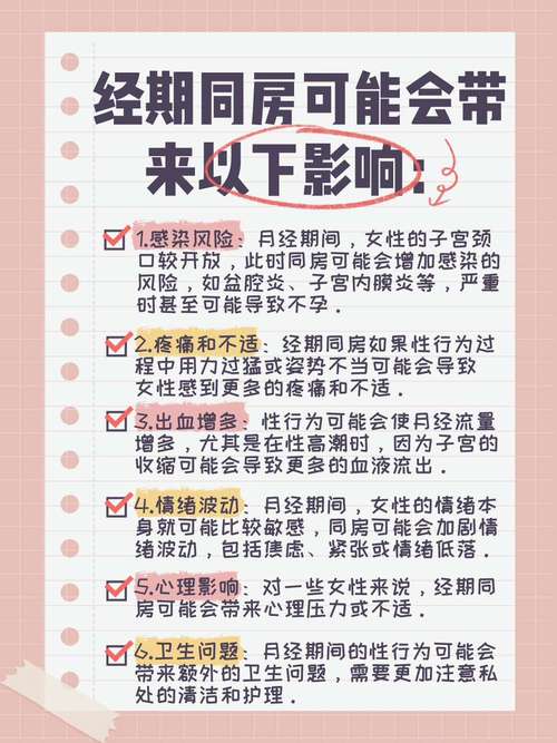 月经期能同房吗？医生揭秘惊人真相，这些风险你可能想不到！