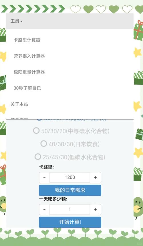 卡路里计算器：算对才能瘦，别让热量偷偷超标！