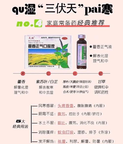藿香正气水的功效与作用，这5个妙用太实用了！赶紧收藏备用