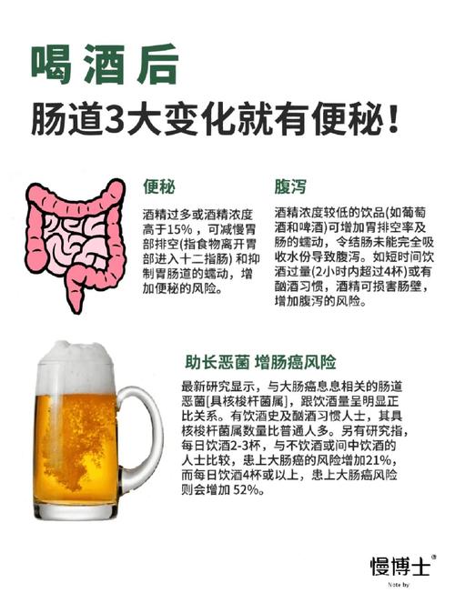喝啤酒拉肚子是怎么回事？别让一杯酒毁了你的肠胃健康！
