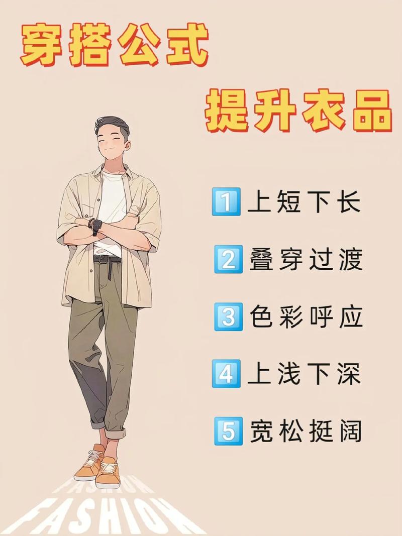 《男性穿搭全攻略：轻松变身时尚型男，告别“直男审美”尴尬！》