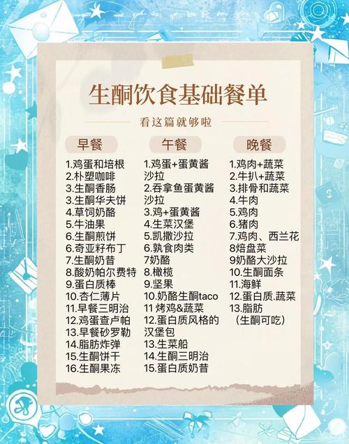 生酮减肥食谱一日三餐：这样吃一周轻松瘦5斤，错过太可惜！