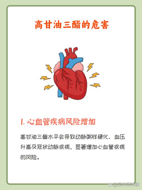 甘油三酯高有什么危害?别让这些健康隐患悄悄找上你!