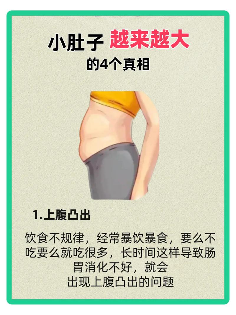 小肚子大是什么原因?轻松搞懂腹部肥胖的真相与改善秘诀!