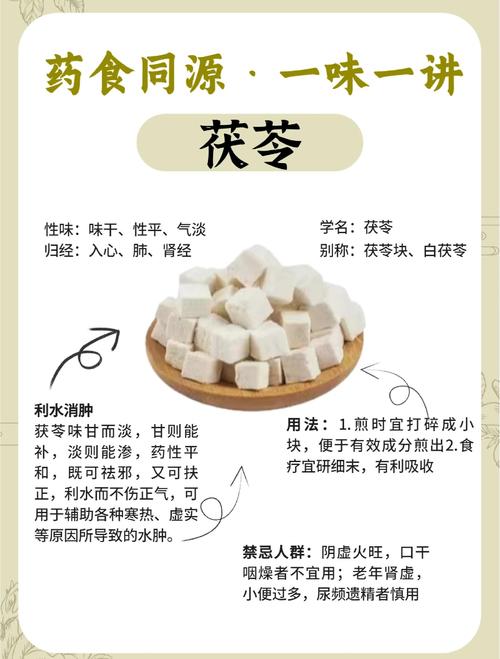 茯苓的功效与作用：轻松解锁这味“祛湿神仙”的养生妙用！