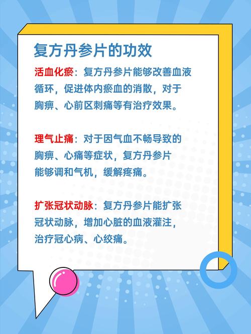 复方丹参片的功效与作用，轻松了解它如何守护你的心血管健康！