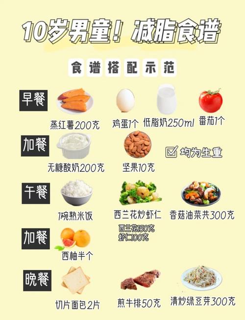 儿童减肥食谱大全：轻松有趣的家庭减重计划，让孩子健康享瘦！