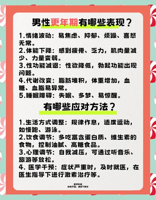 男性更年期悄悄来袭?别慌!这份轻松应对指南让你重拾活力