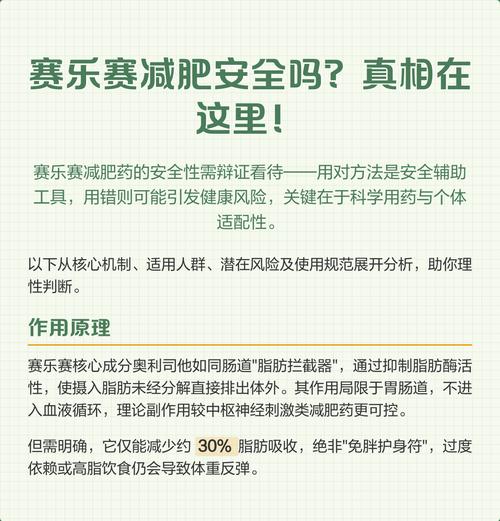 赛乐赛减肥药的危害，这些副作用你必须知道！
