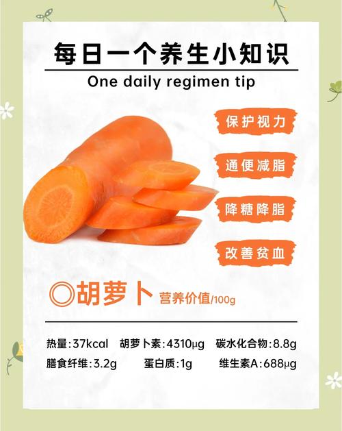 胡萝卜减肥方法大全：轻松瘦身，从这根“小人参”开始！