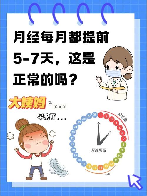 经期提前7天正常吗？别慌！这可能是身体在悄悄提醒你