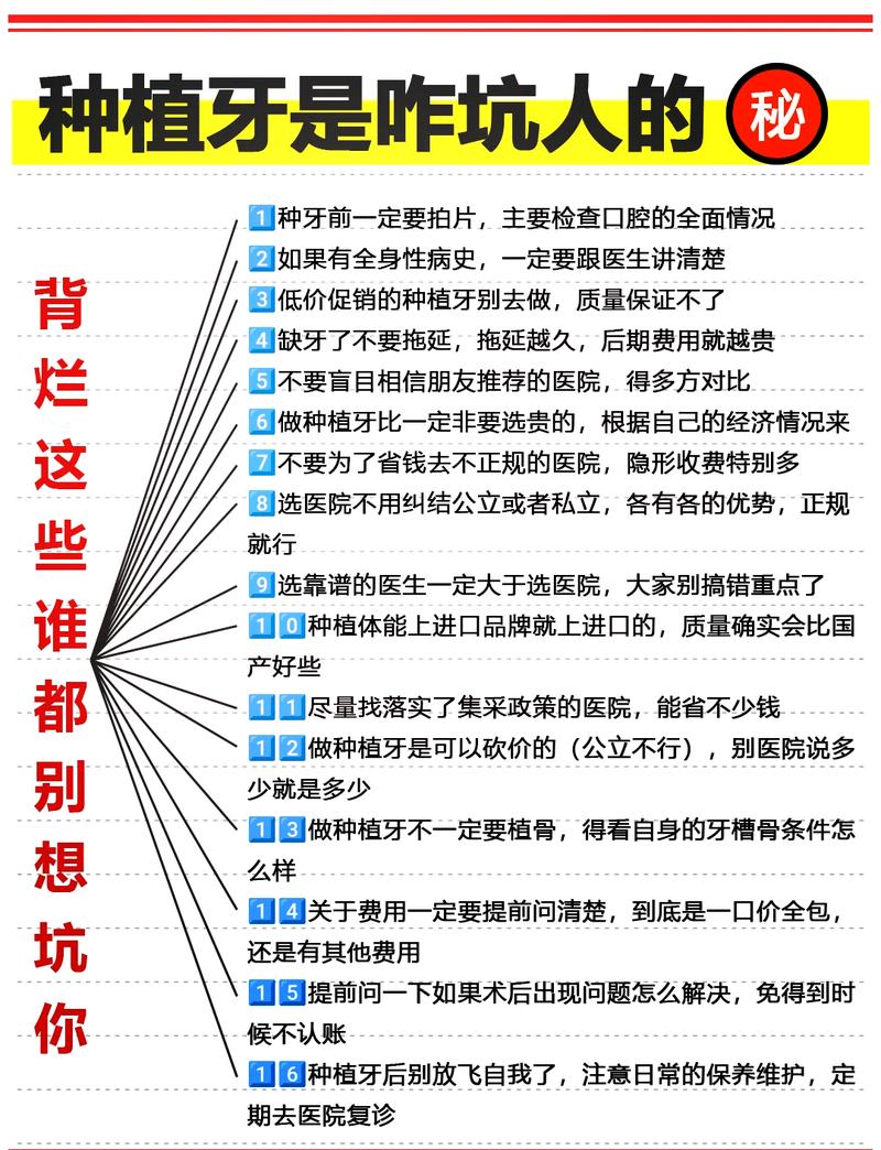 种植牙有什么危害?揭秘牙医不会主动告诉你的三大隐患!