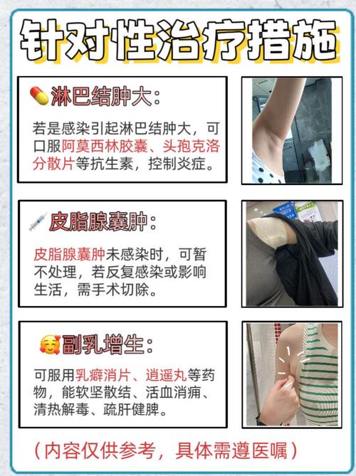 腋下有小疙瘩是什么原因?别慌!这几种情况要当心